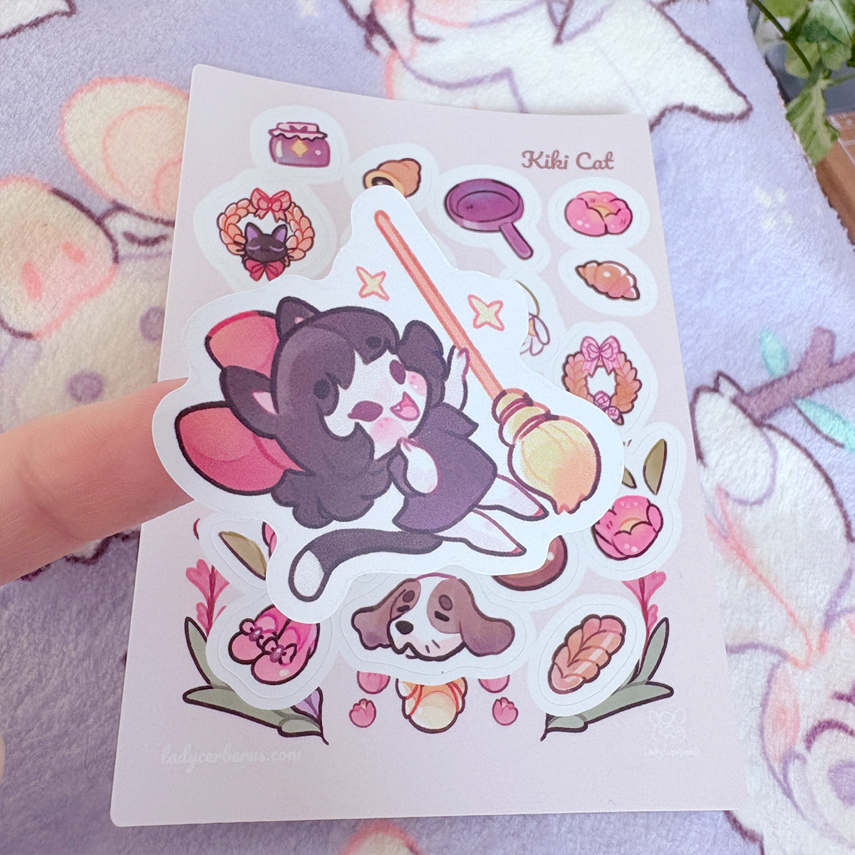 Kiki - Matte Vinyl Sticker Sheet