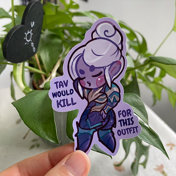 Minthara - Crafted Sticker