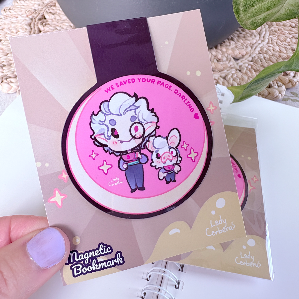 Fangtastic club - Magnetic Bookmark