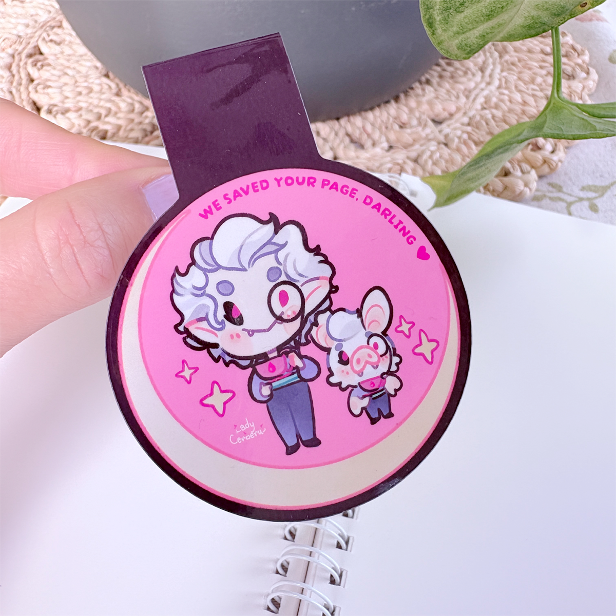 Fangtastic club - Magnetic Bookmark