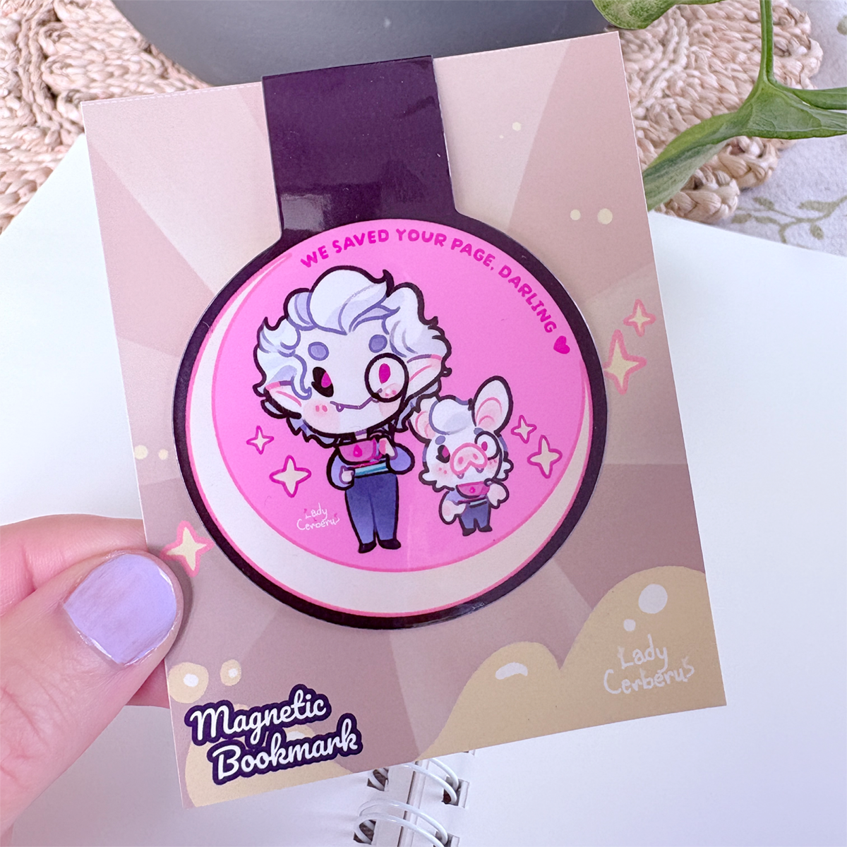Fangtastic club - Magnetic Bookmark