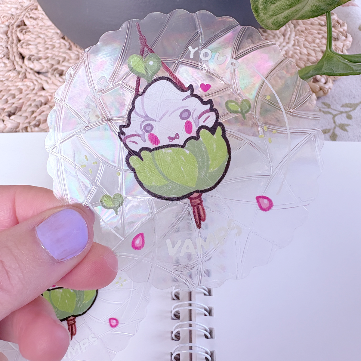Water your Vamps - Suncatcher Sticker