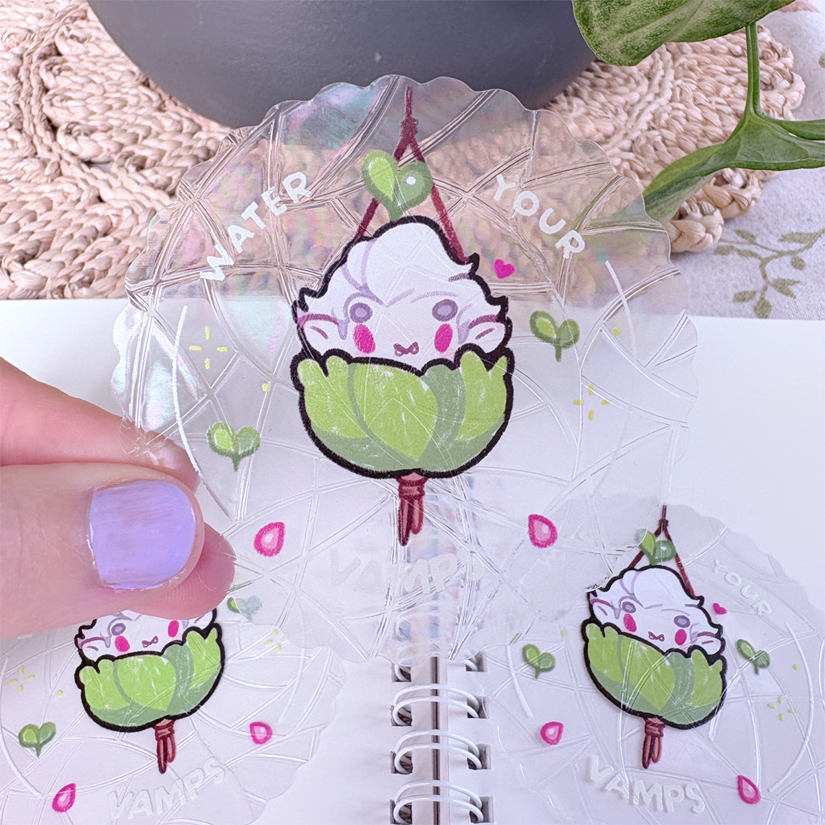 Water your Vamps - Suncatcher Sticker