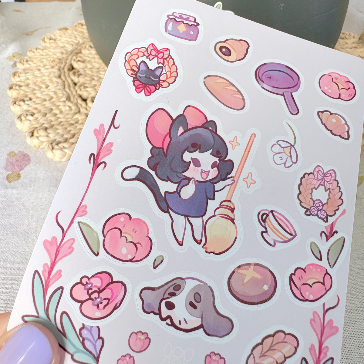 Kiki - Matte Vinyl Sticker Sheet