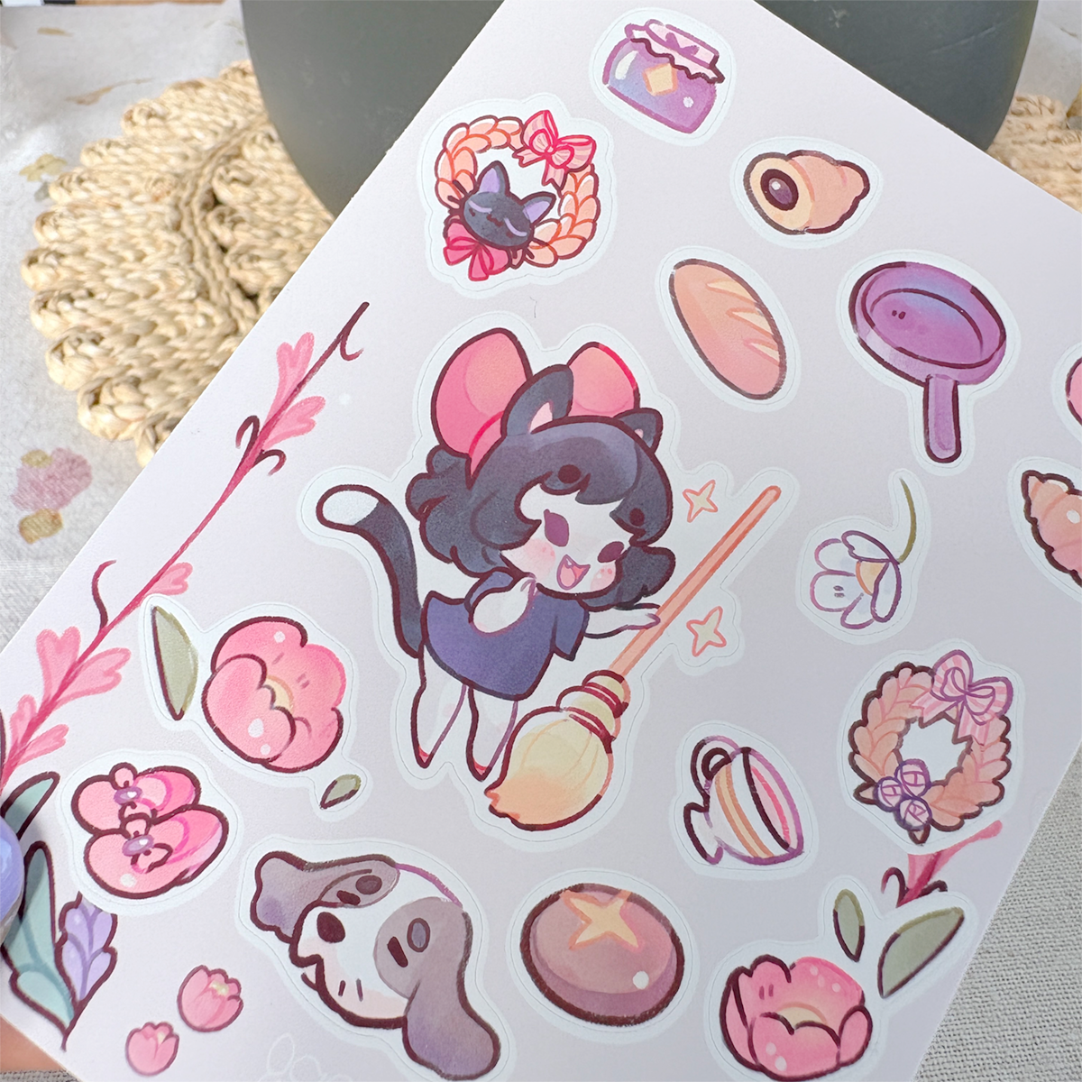 Kiki - Matte Vinyl Sticker Sheet