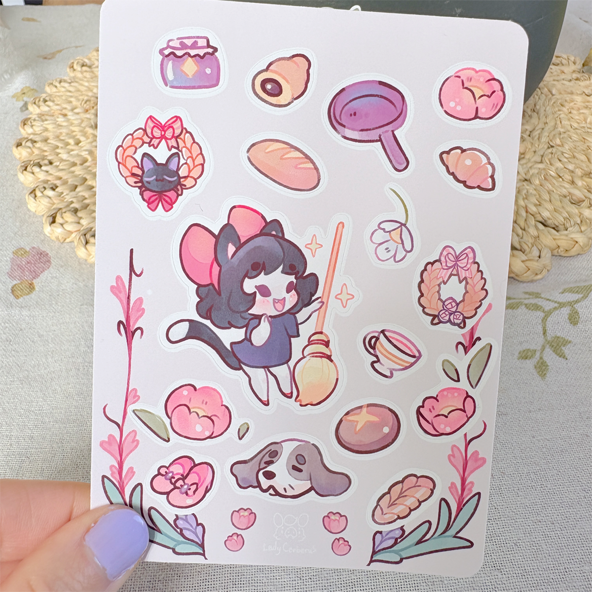 Kiki - Matte Vinyl Sticker Sheet