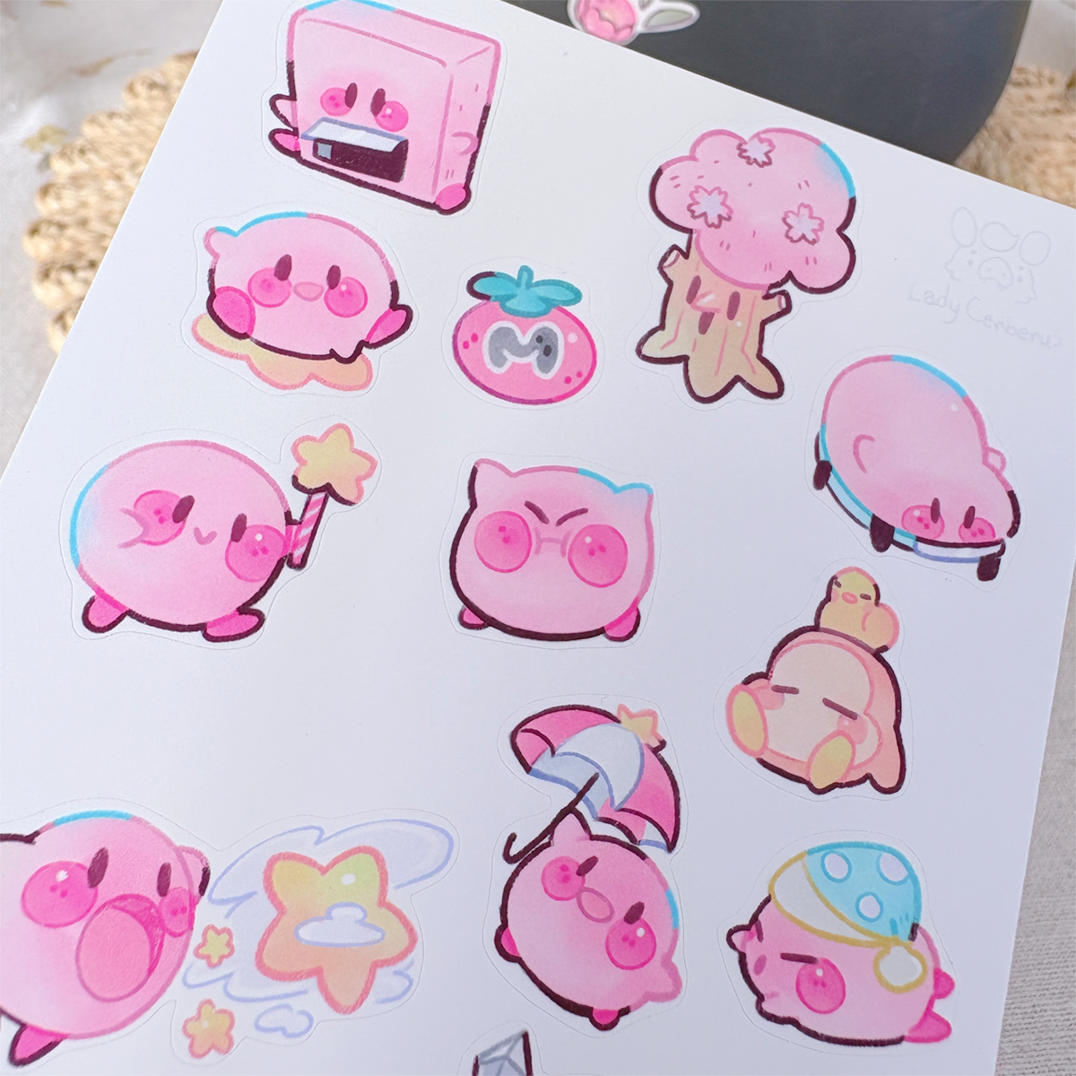Cotton candy - Crafted Sticker Sheet