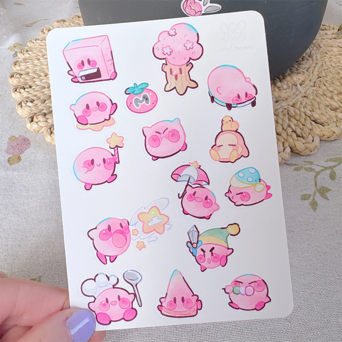 Cotton candy - Crafted Sticker Sheet