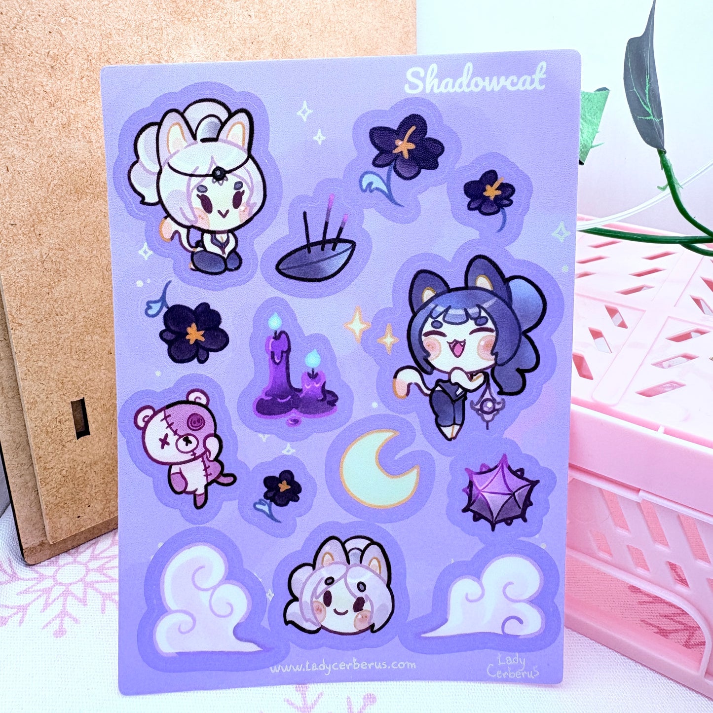 Shadowcat - Frosted Sticker Sheet