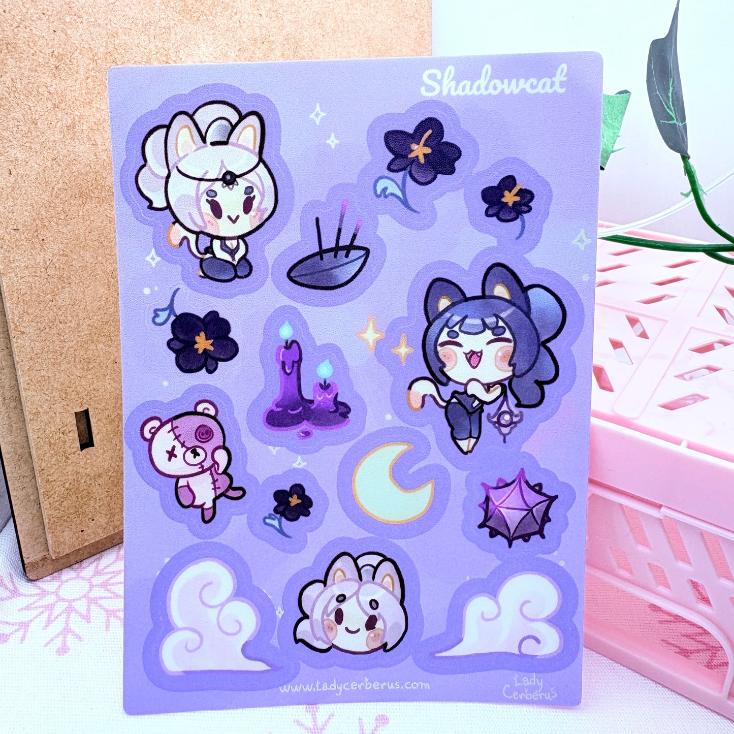 Shadowcat - Frosted Sticker Sheet