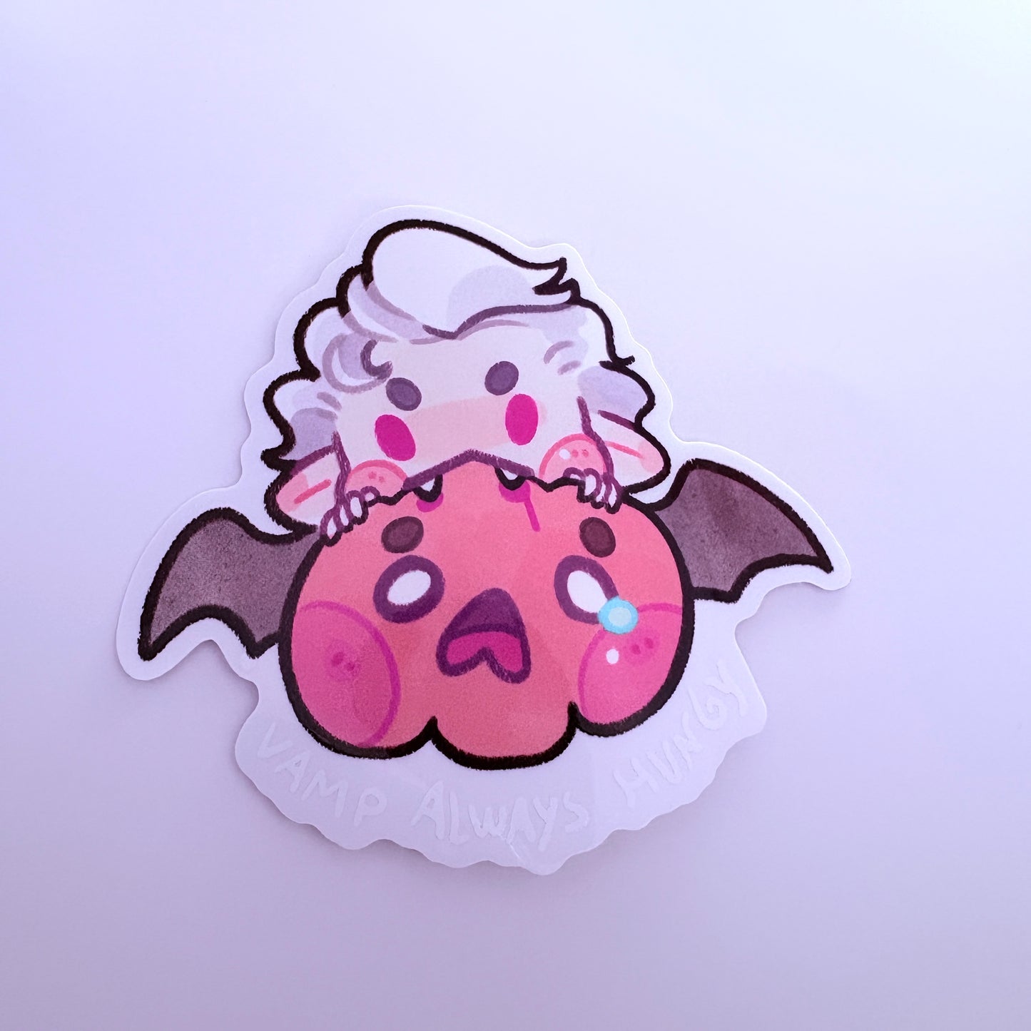 Bite Vamp - Clear Sticker