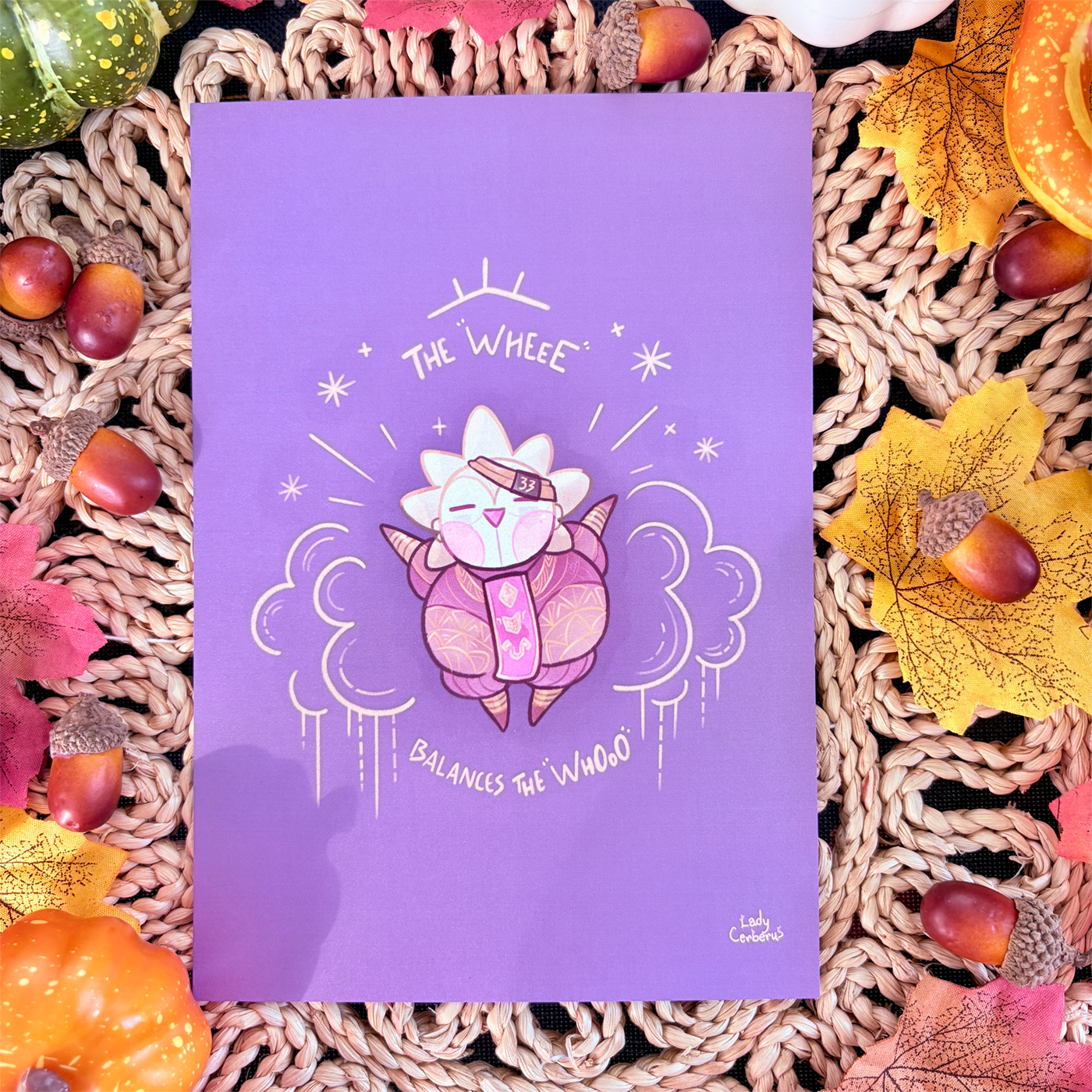 WheeeWhooo - Art Print (Choose Size)