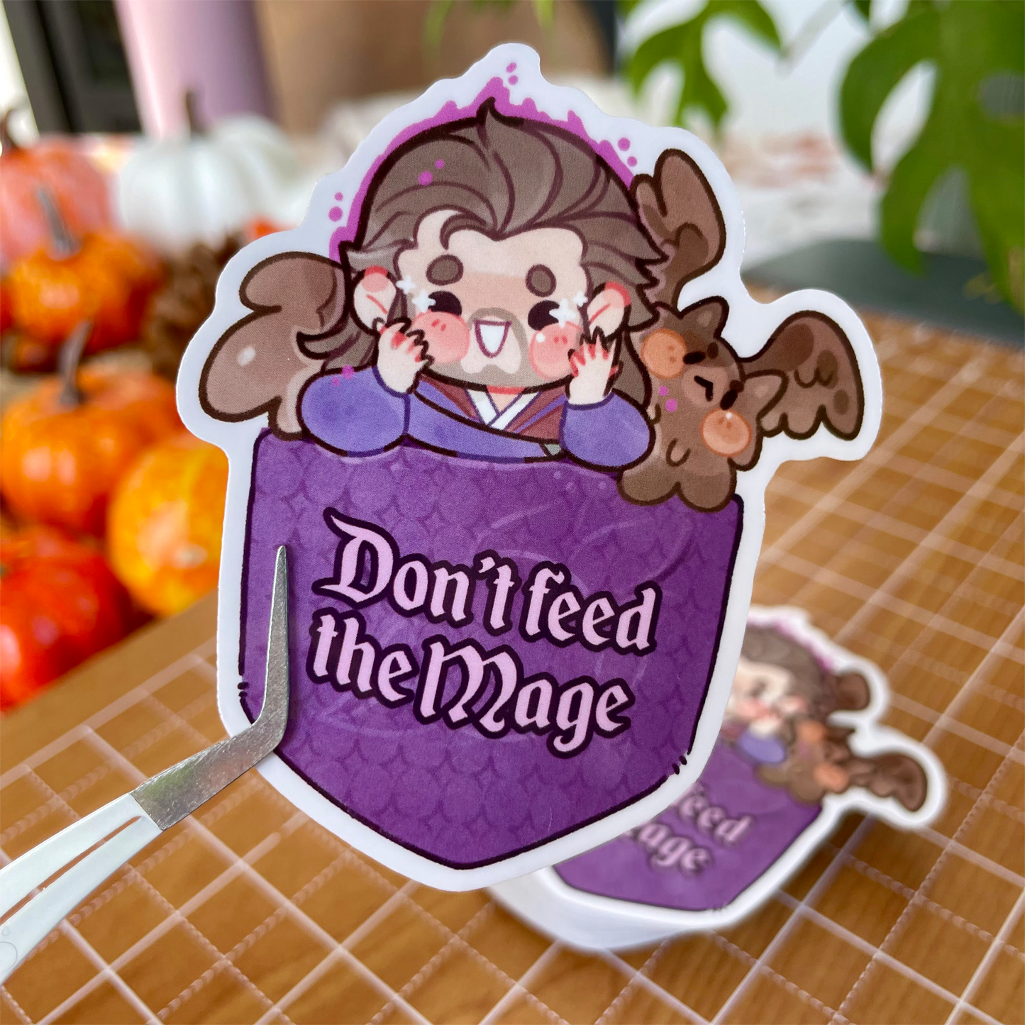Pocket Gale - Clear Sticker