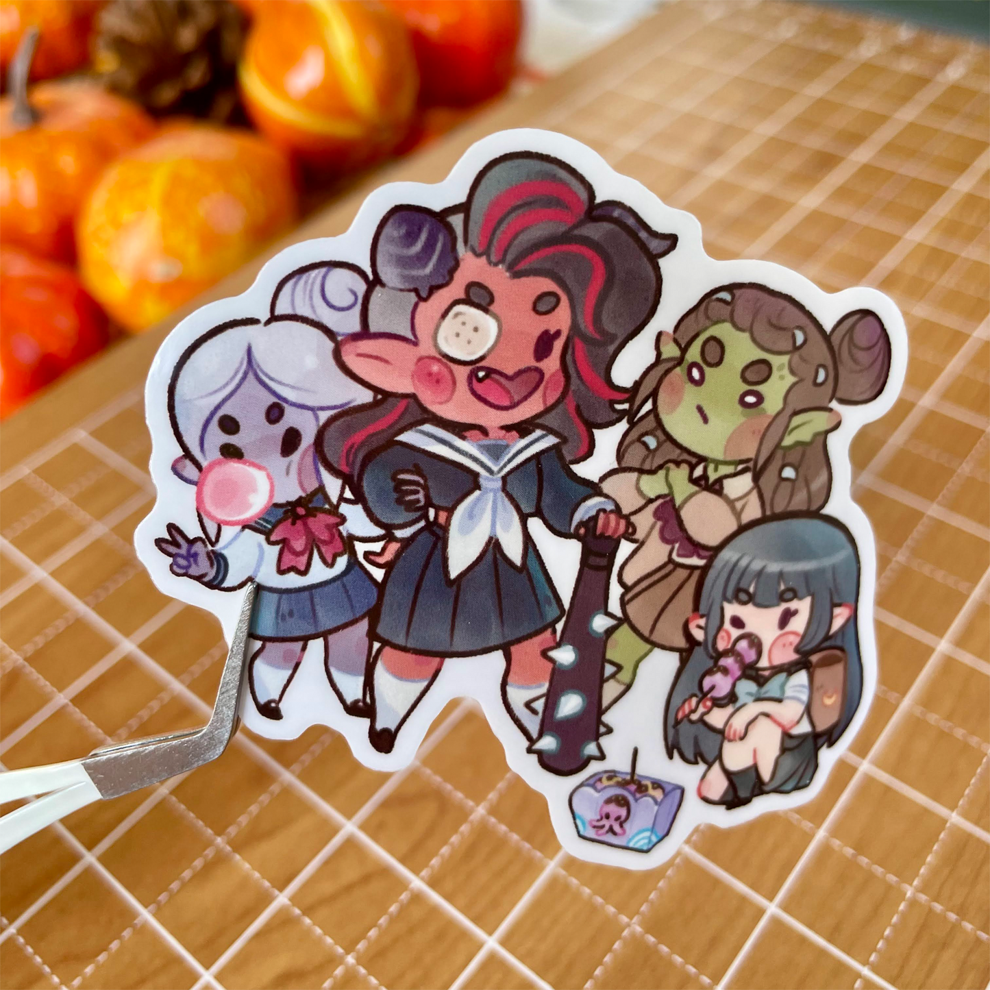 Bad Girls - Clear Sticker