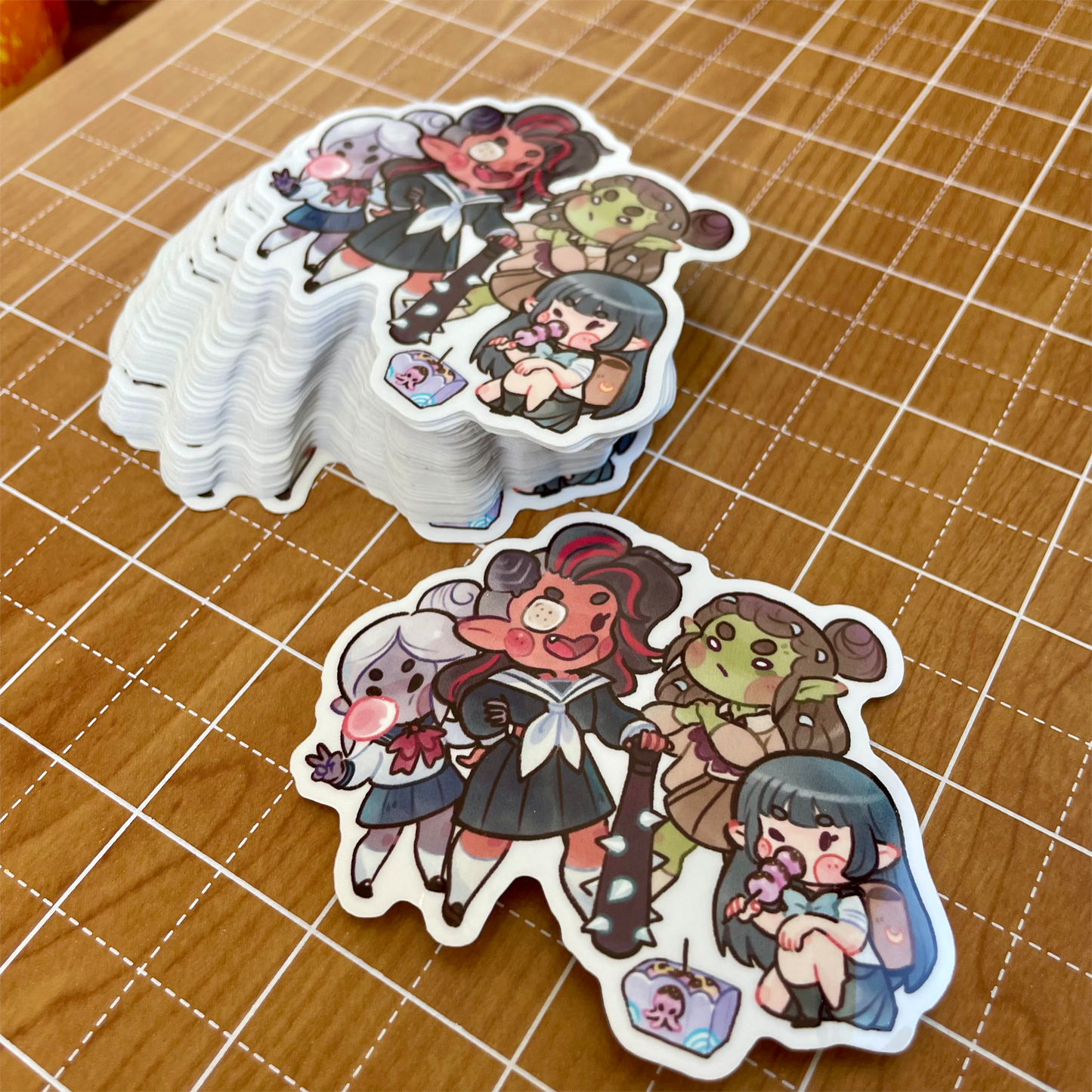 Bad Girls - Clear Sticker
