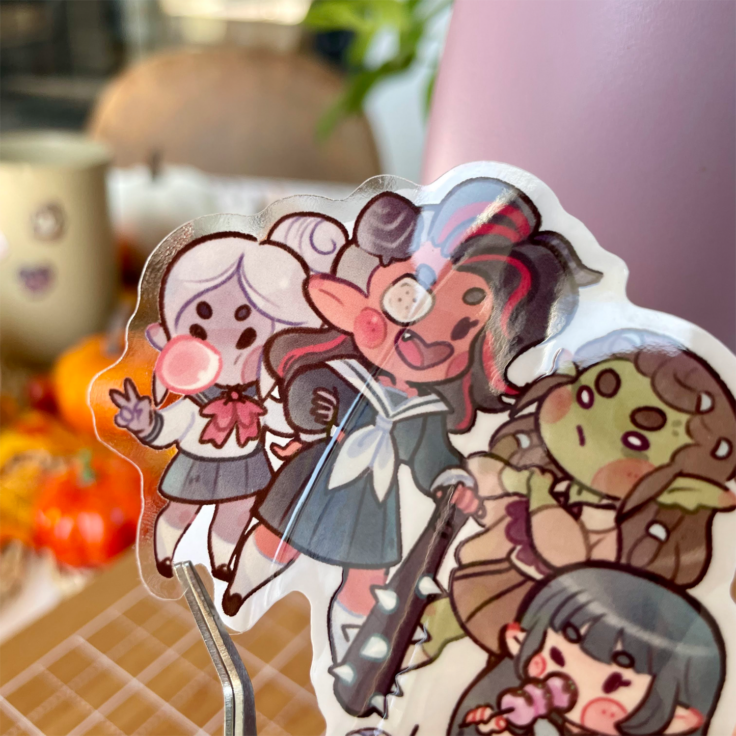 Bad Girls - Clear Sticker