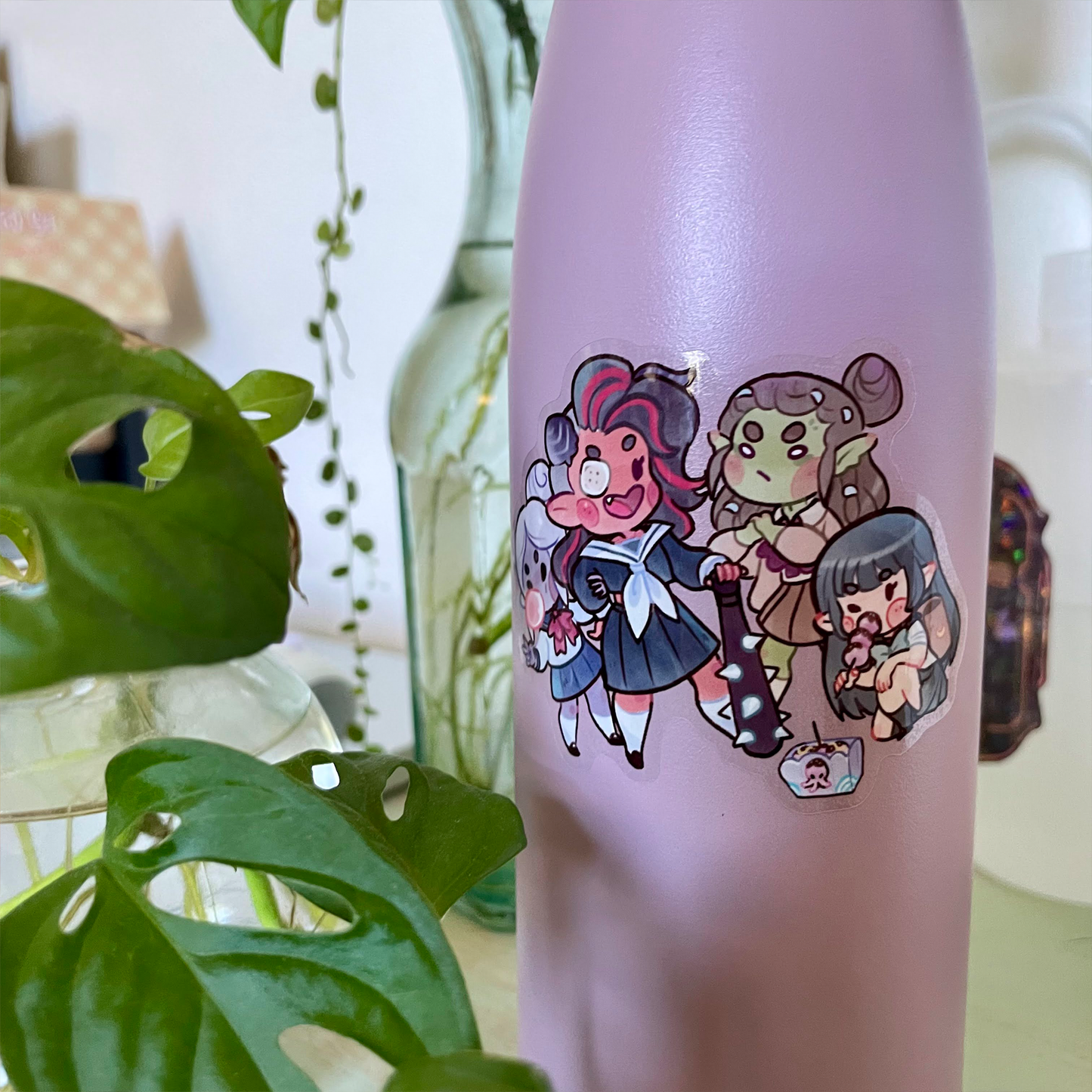 Bad Girls - Clear Sticker