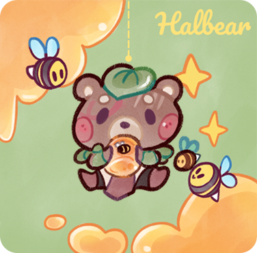 Halbear - Phone Charm