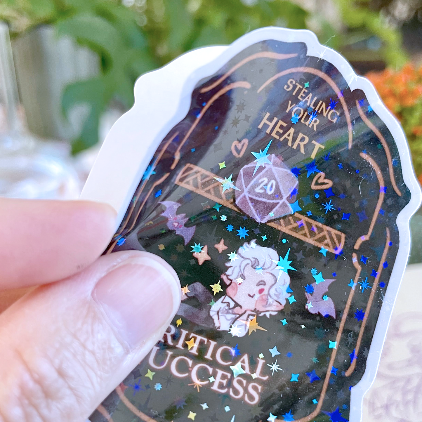 Critical Success - Vinyl Holographic Sticker