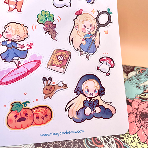 Dungeon Foodies Marcille - Crafted Sticker Sheet