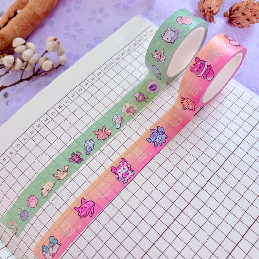 Chubby friends - Washi Tape (Choose)