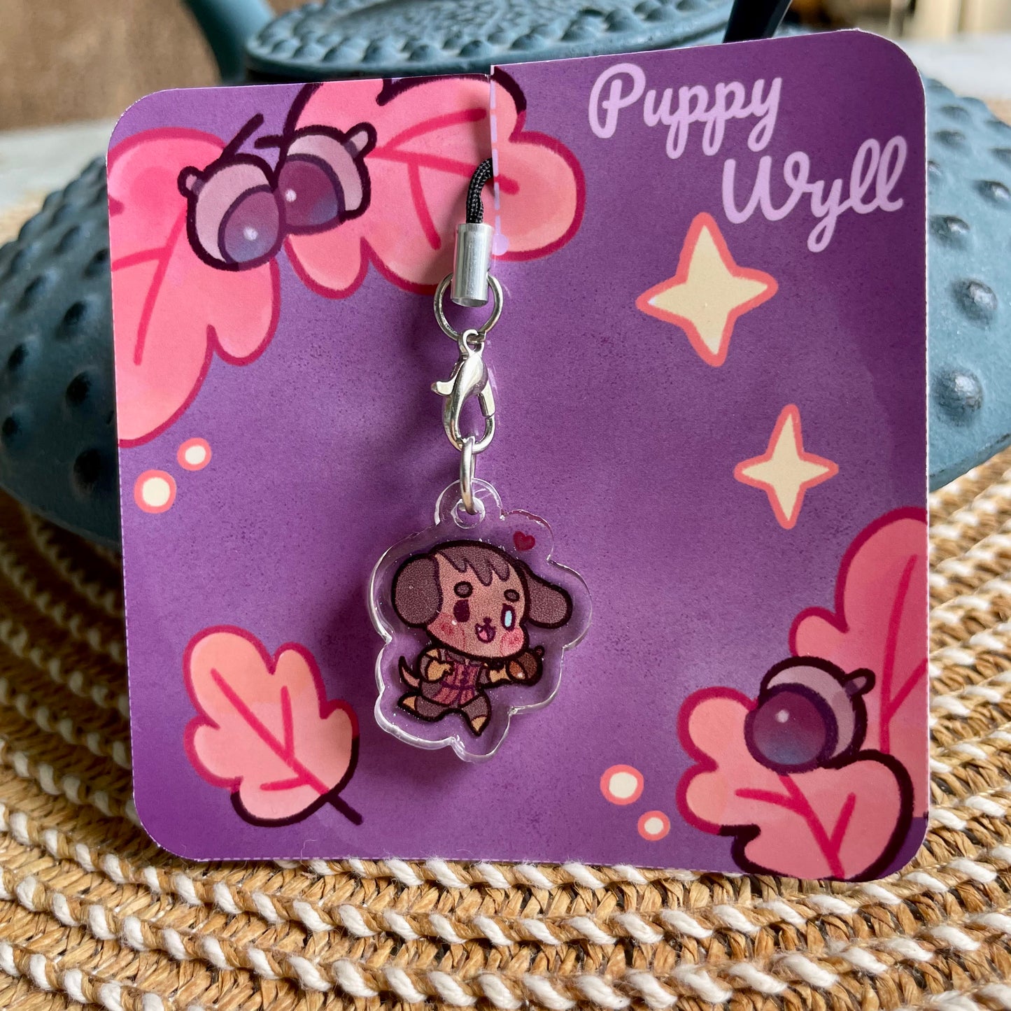 Puppy Wyll - Phone Charm